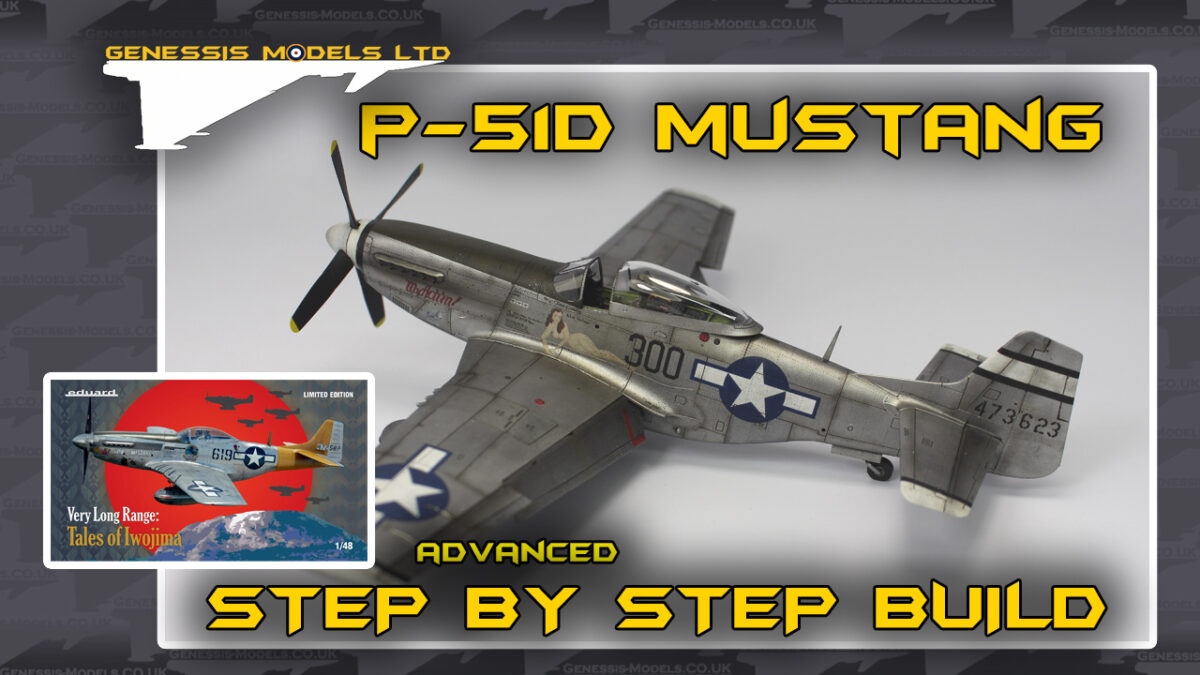 Building The Eduard P 51d Mustang 148 Scale Advanced Step By Genessis Models